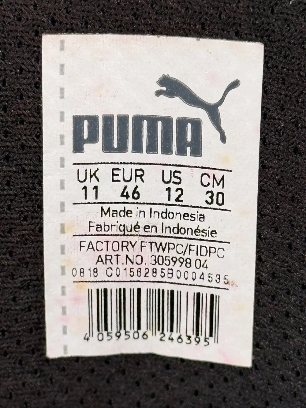PUMA FERRARI DRIVING LEATHER SHOES MENS SZ 12 Good Condition